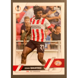 JOHAN BAKAYOKO 2022-23 TOPPS UEFA COMPETITIONS ROOKIE