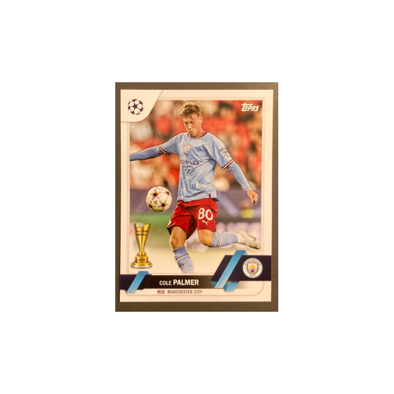 COLE PALMER 2022-23 TOPPS UEFA COMPETITIONS ALL STAR ROOKIE