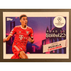 JAMAL MUSIALA 2022-23 TOPPS UEFA COMPETITIONS ROAD TO ISTANBUL