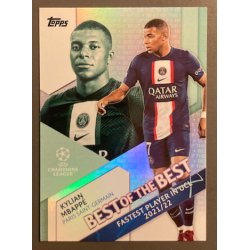 KYLIAN MBAPPÉ 2022-23 TOPPS UEFA COMPETITIONS BEST OF THE BEST
