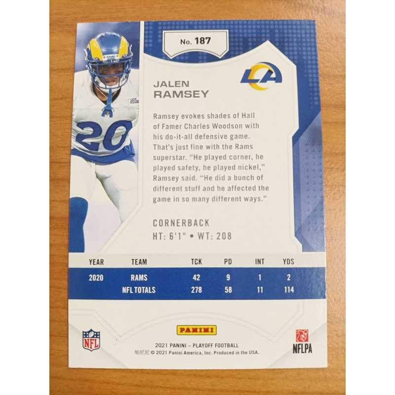 JALEN RAMSEY 2021 PANINI PLAYOFF GREEN
