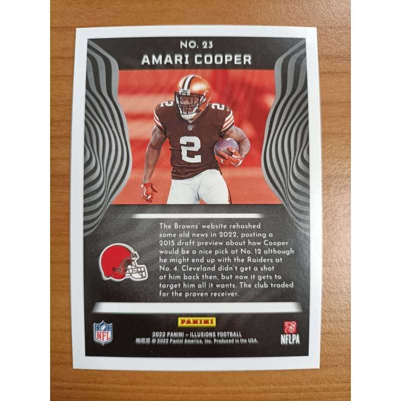 AMARI COOPER 2022 PANINI ILLUSIONS ORANGE