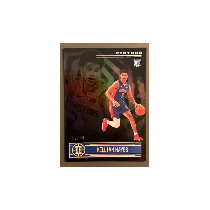 copy of ALLEN IVERSON 2020-21 PANINI ILLUSIONS CLEAR SHOTS PINK