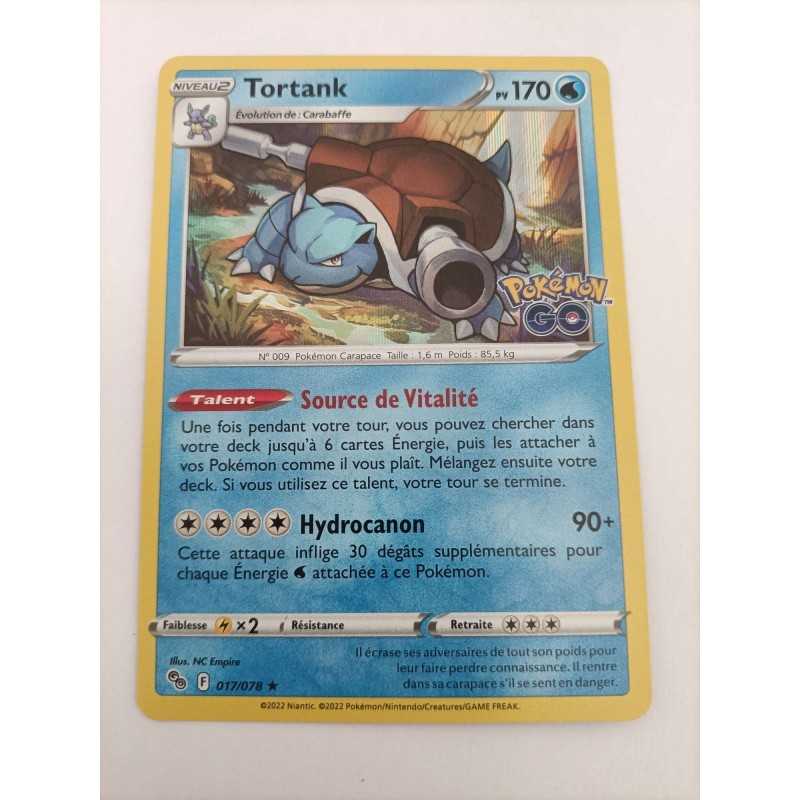 TORTANK 2022 POKÉMON GO HOLO 017/078 FR