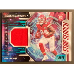 SKYY MOORE 2022 PANINI ROOKIES & STARS STAR SEARCH ROOKIE JERSEY