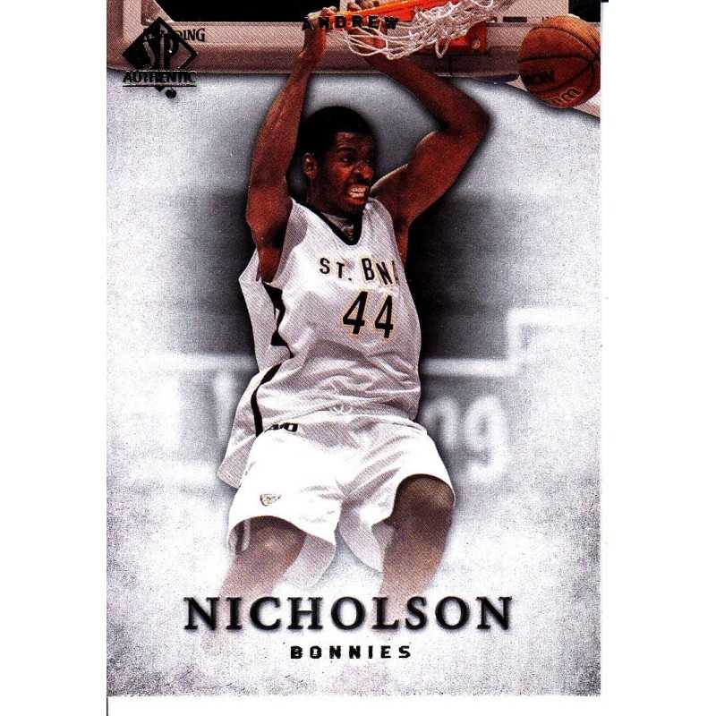 ANDREW NICHOLSON 2012-13 SP AUTHENTIC