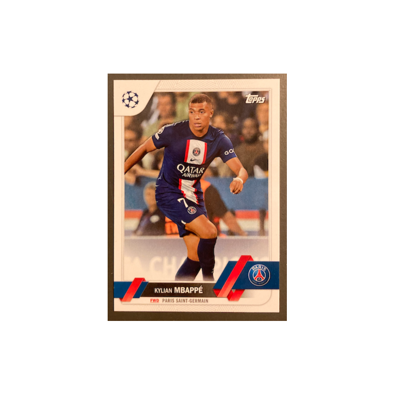 KYLIAN MBAPPÉ 2022-23 TOPPS UEFA COMPETITIONS