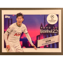 HEUNG-MIN SON 2022-23 TOPPS UEFA COMPETITIONS ROAD TO ISTANBUL