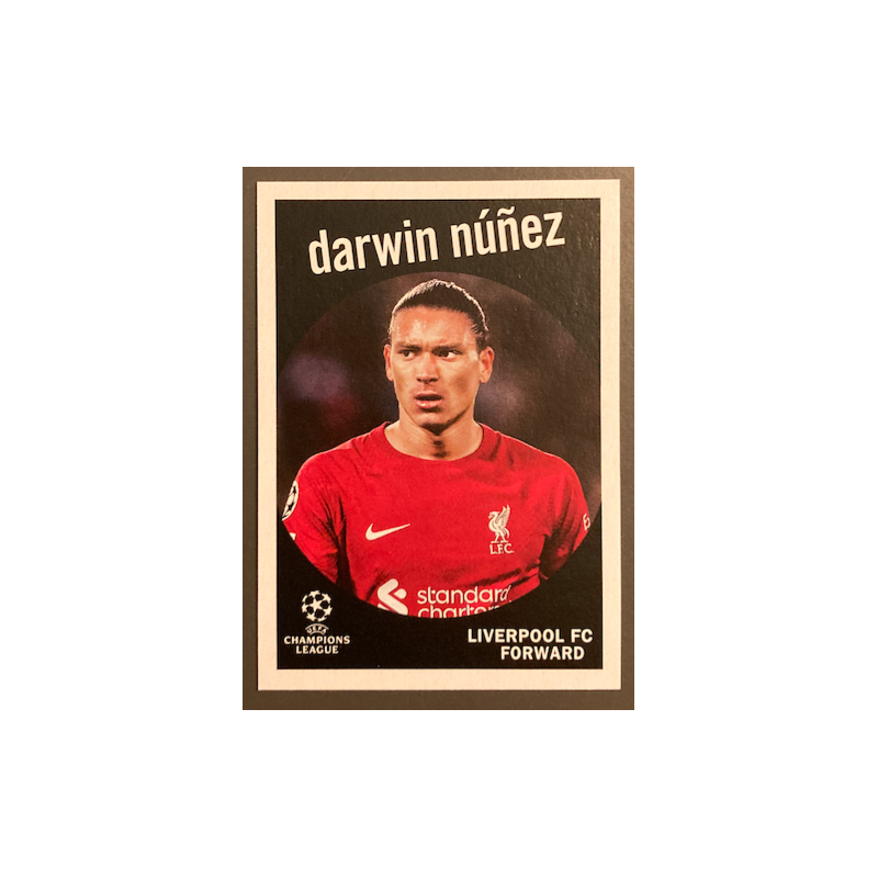 DARWIN NUNEZ 2022-23 TOPPS UEFA COMPETITIONS 1959 TOPPS