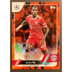 MATHYS TEL 2022-23 TOPPS UEFA COMPETITIONS INFERNO FUTURE STARS