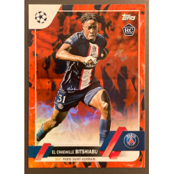 EL CHADAILLE BITSHIABU 2022-23 TOPPS UEFA COMPETITIONS INFERNO ROOKIE
