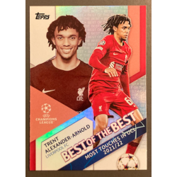 TRENT ALEXANDER-ARNOLD 2022-23 TOPPS UEFA COMPETITIONS BEST OF THE BEST