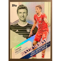 THOMAS MULLER 2022-23 TOPPS UEFA COMPETITIONS BEST OF THE BEST