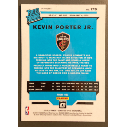 KEVIN PORTER JR 2019-20 DONRUSS OPTIC HYPER PINK PRIZM ROOKIE