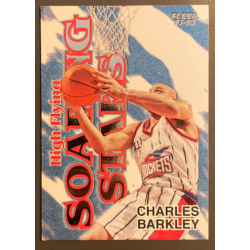 CHARLES BARKLEY 1997-98 FLEER HIGH FLYING SOARING STARS - 3