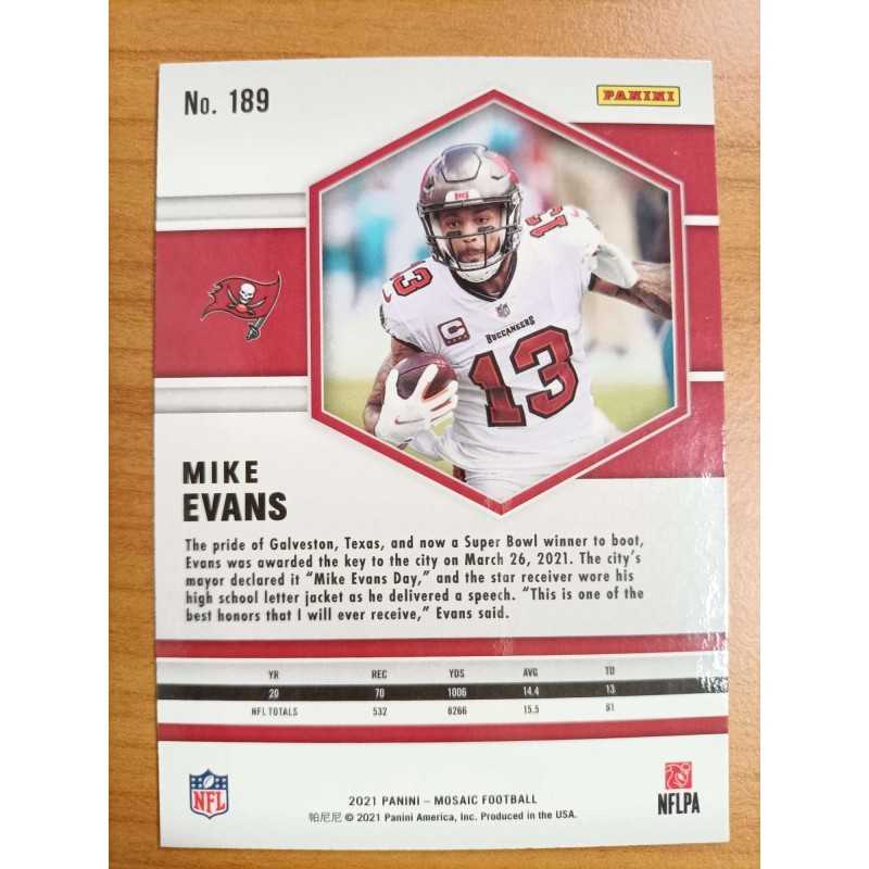 MIKE EVANS 2021 PANINI MOSAIC