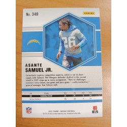 ASANTE SAMUEL JR 2021 PANINI MOSAIC RC