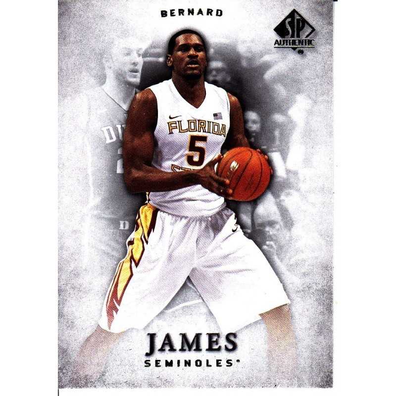 BERNARD JAMES 2012-13 SP AUTHENTIC