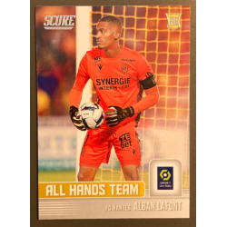 ALBAN LAFONT 2022-23 PANINI SCORE LIGUE 1 ALL HANDS TEAM ROOKIE