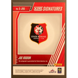 JOE RODON 2022-23 PANINI SCORE LIGUE 1 AUTO 4/5