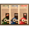 JORDAN / KEMP / HARDAWAY 1996-97 COLLECTOR'S CHOICE INTERNATIONAL GERMAN MINI CARDS - M11 M60 M78