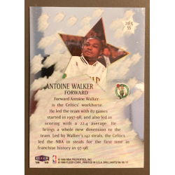 ANTOINE WALKER 1998-99 FLEER BRILLIANTS SHINNING STARS