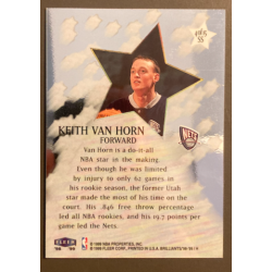 KEITH VAN HORN 1998-99 FLEER BRILLIANTS SHINNING STARS