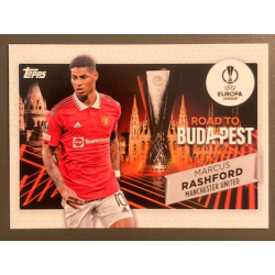 MARCUS RASHFORD 2022-23 TOPPS UEFA COMPETITIONS ROAD TO BUDAPEST