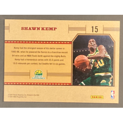 SHAWN KEMP 2010-11 PANINI CLASSICS CLASSIC GREATS