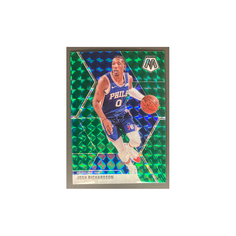 JOSH RICHARDSON 2019-20 PANINI MOSAIC BLUE REACTIVE PRIZM