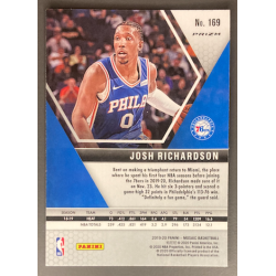 JOSH RICHARDSON 2019-20 PANINI MOSAIC BLUE REACTIVE PRIZM