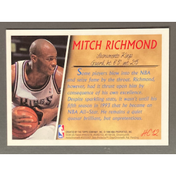 MITCH RICHMOND 1996-97 TOPPS HOLDING COURT REFRACTOR - HC12