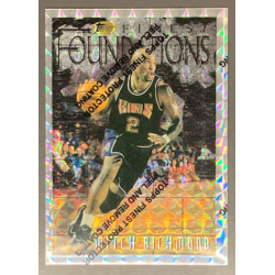 MITCH RICHMOND 1996-97 TOPPS FINEST FOUNDATIONS UNCOMMON SILVER REFRACTOR - 264