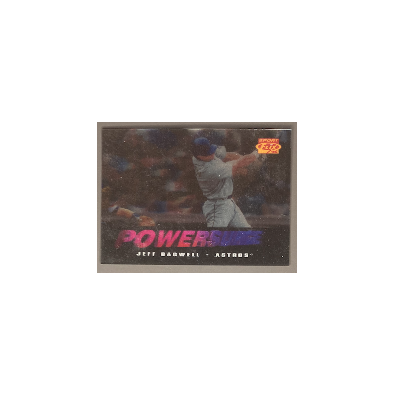 JEFF BAGWELL 1996 SPORTFLIX POWER SURGE - 19