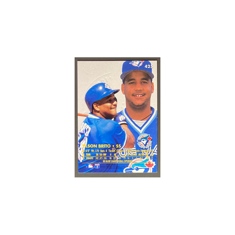 TILSON BRITO 1996 FLEER ULTRA GOLD MEDALLION - 425