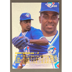 JUAN GUZMAN 1996 FLEER ULTRA GOLD MEDALLION - 430