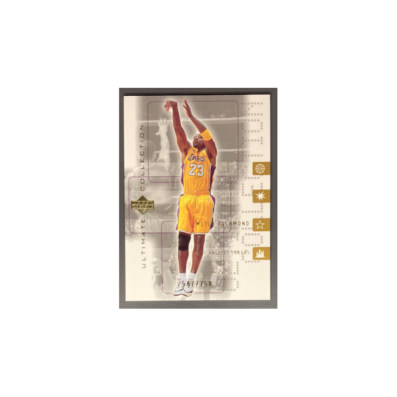 MITCH RICHMOND 2001-02 UPPER DECK ULTIMATE COLLECTION 547/750