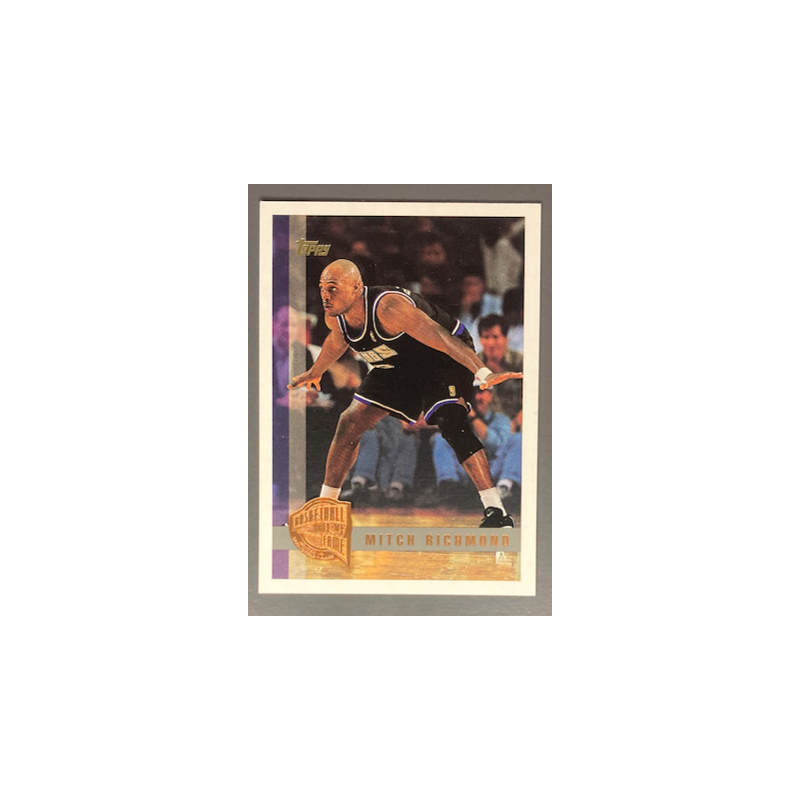 MITCH RICHMOND 1997-98 TOPPS MINTED IN SPRINGFIELD