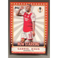 GABRIEL JESUS 2022-23 TOPPS UEFA COMPETITIONS NOW STARRING
