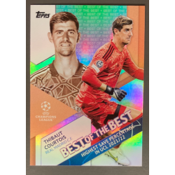 THIBAUT COURTOIS 2022-23 TOPPS UEFA COMPETITIONS BEST OF THE BEST