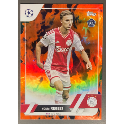 YOURI REGEER 2022-23 TOPPS UEFA COMPETITIONS INFERNO ROOKIE