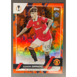 ALEJANDRO GARNACHO 2022-23 TOPPS UEFA COMPETITIONS INFERNO ROOKIE