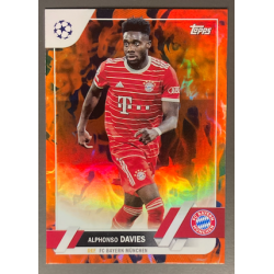 ALPHONSO DAVIES 2022-23 TOPPS UEFA COMPETITIONS INFERNO
