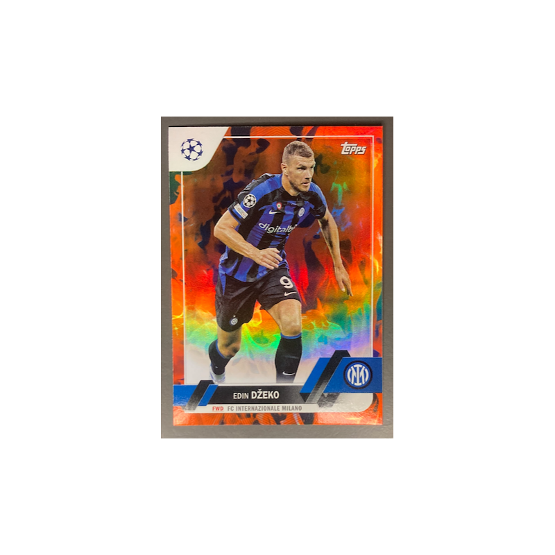 EDIN DZEKO 2022-23 TOPPS UEFA COMPETITIONS INFERNO