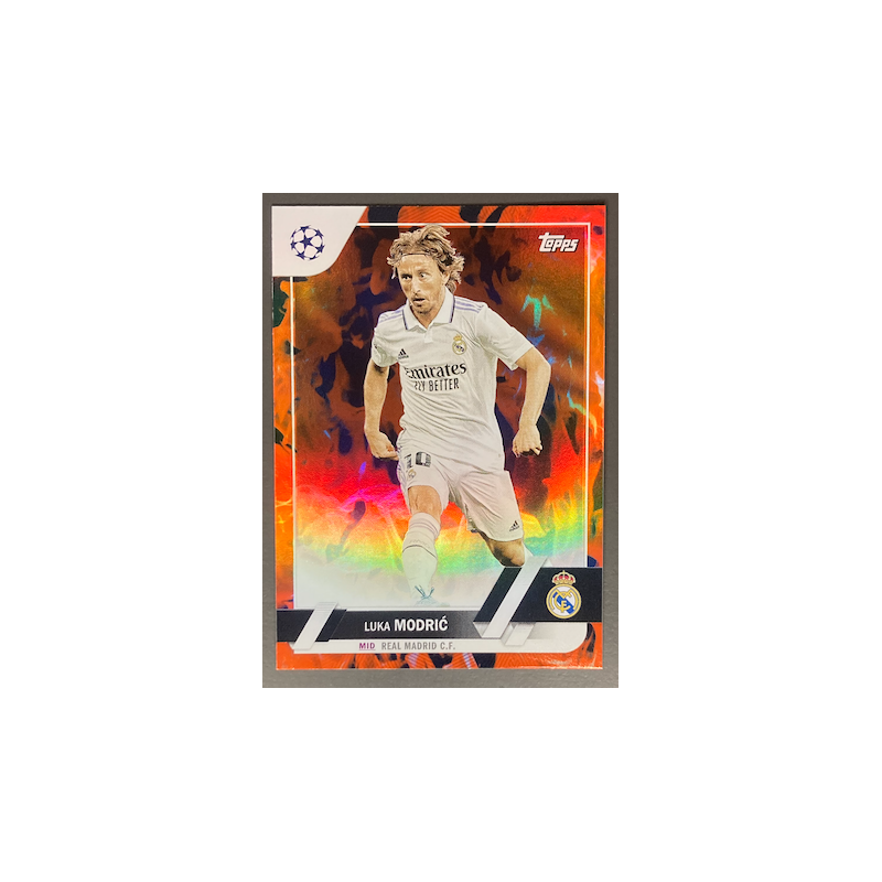 LUKA MODRIC 2022-23 TOPPS UEFA COMPETITIONS INFERNO