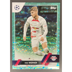TIMO WERNER 2022-23 TOPPS UEFA COMPETITIONS ICY AQUA FOIL 266/399