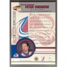 PETER FORSBERG 2004 PACIFIC INVINCIBLE - 21