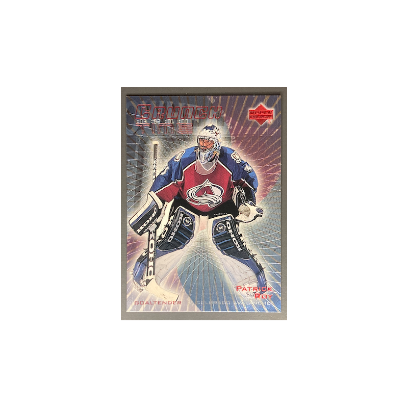 PATRICK ROY 1999 UPPER DECK CRUNCH TIME CT-27