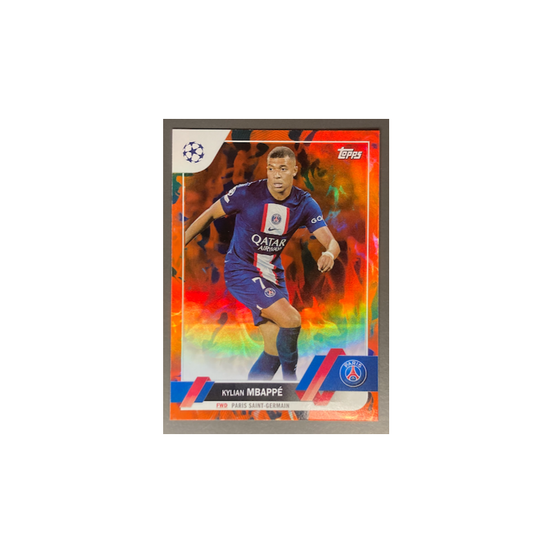 KYLIAN MBAPPÉ 2022-23 TOPPS UEFA COMPETITIONS INFERNO
