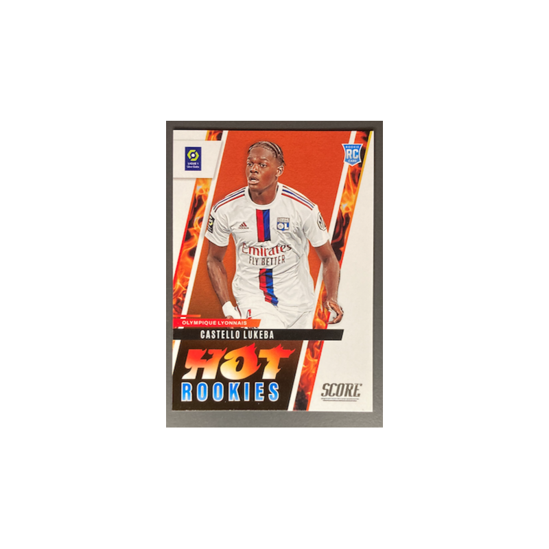 CASTELLE LUKEBA 2022-23 PANINI SCORE LIGUE 1 HOT ROOKIES